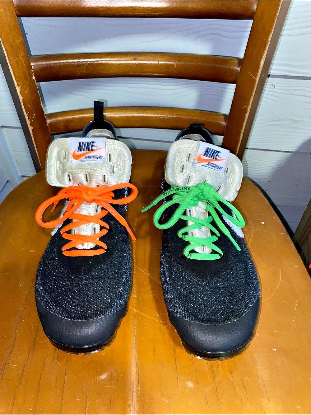 Nike Off-White x Nike Air VaporMax Part 2 Air VaporMax Part 2 Sneakers Black &
